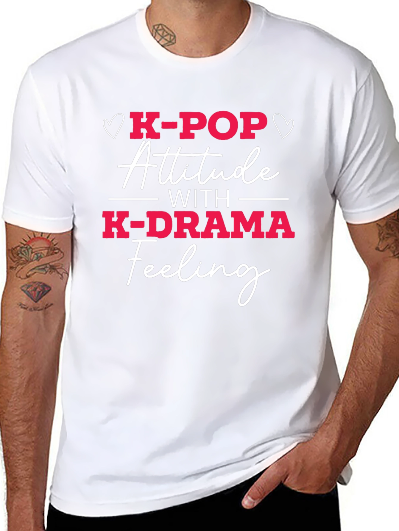 K-Pop K-Drama Attitude Feeling T-Shirt