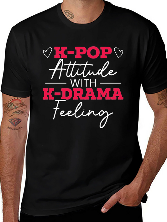 K-Pop K-Drama Attitude Feeling T-Shirt