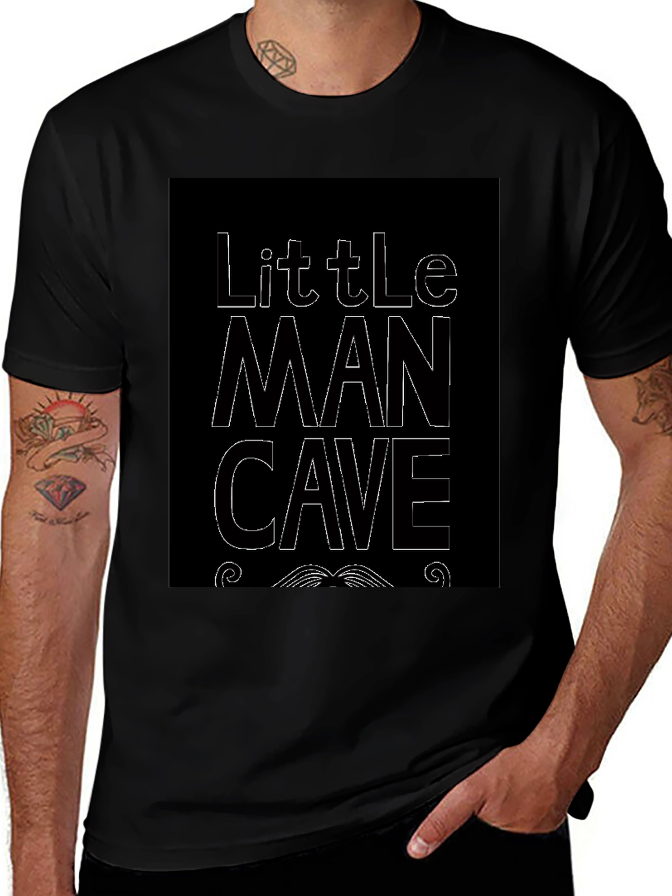 Little Man Cave Graphic Tee