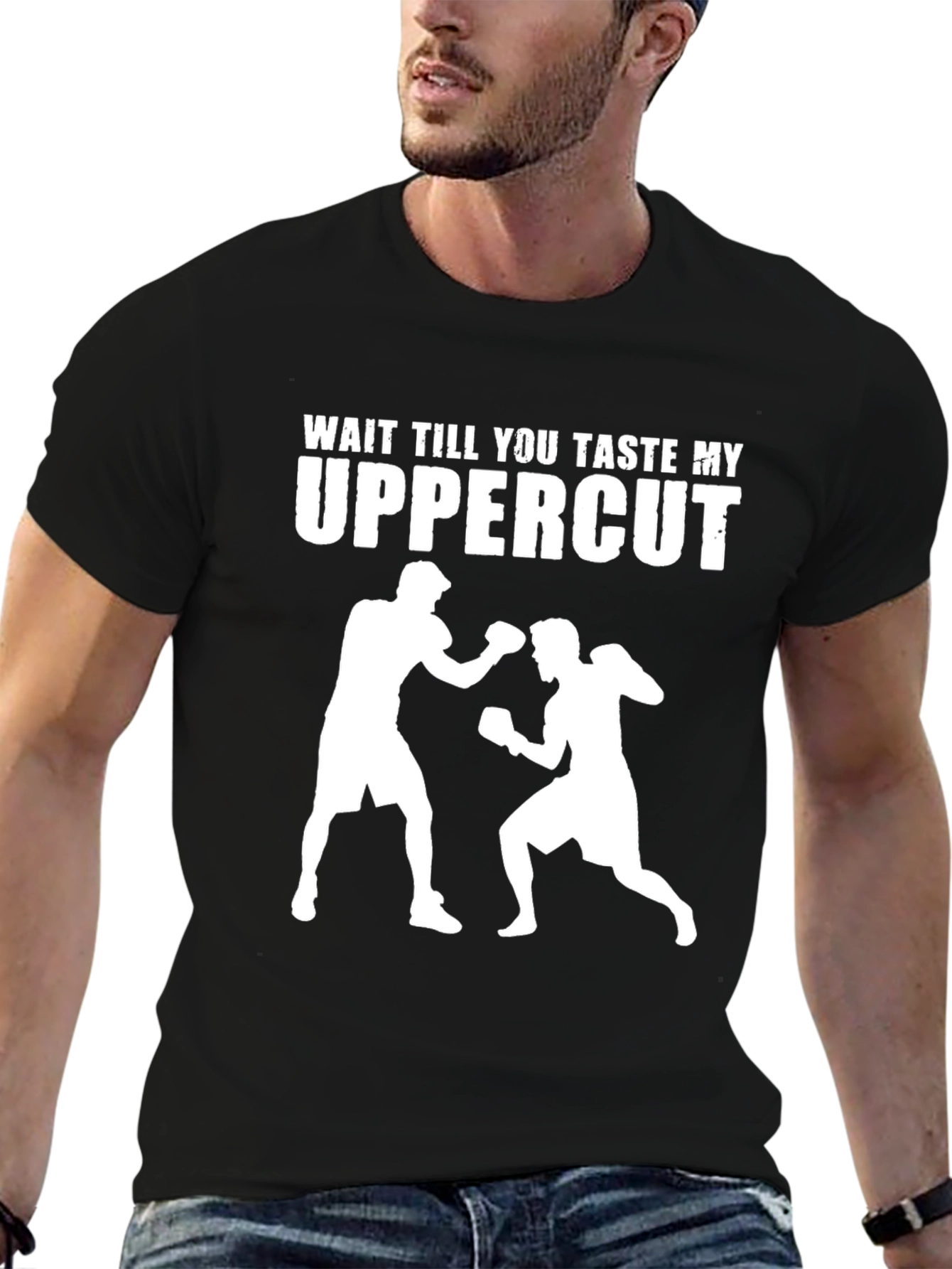 Uppercut Boxing Graphic T-Shirt - Black