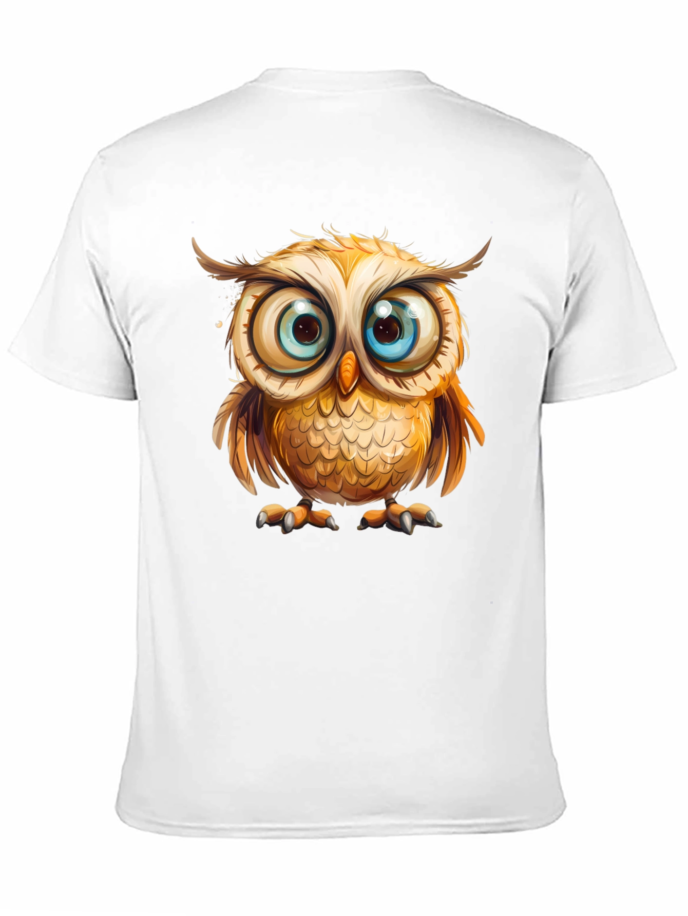 Owl Graphic Tee - Mens Black T-Shirt