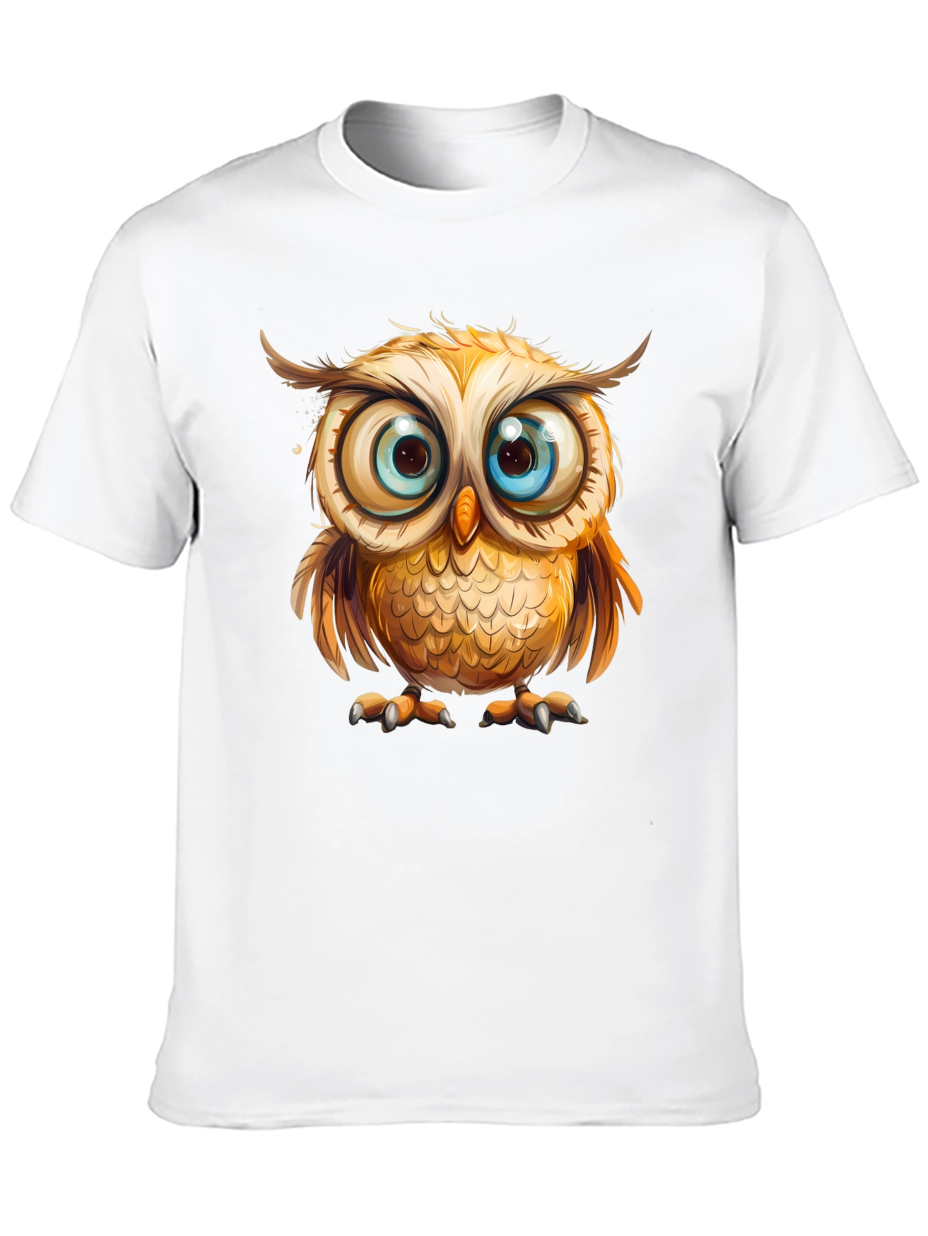 Owl Graphic Tee - Mens Black T-Shirt