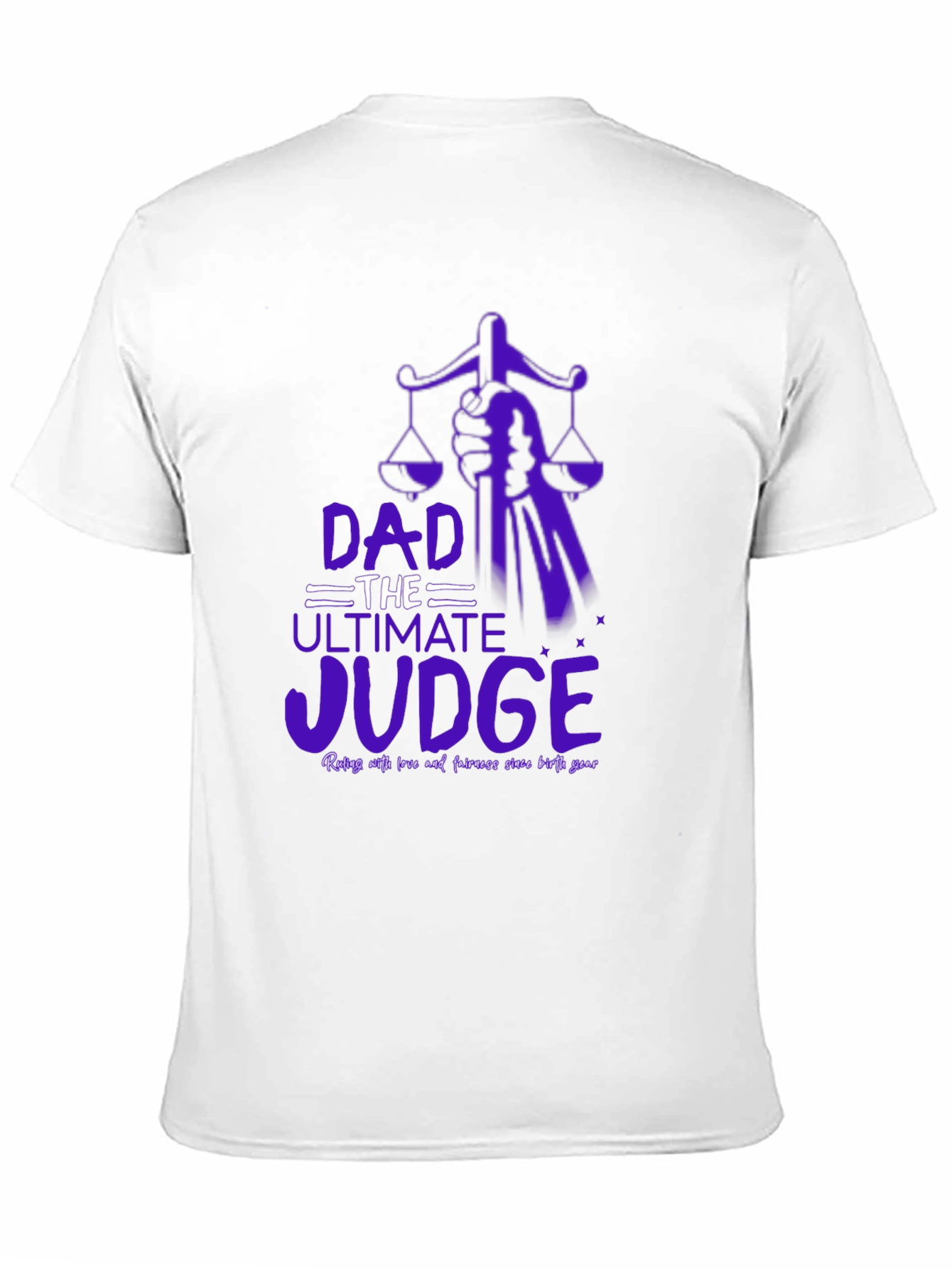 Dad The Ultimate Judge T-Shirt