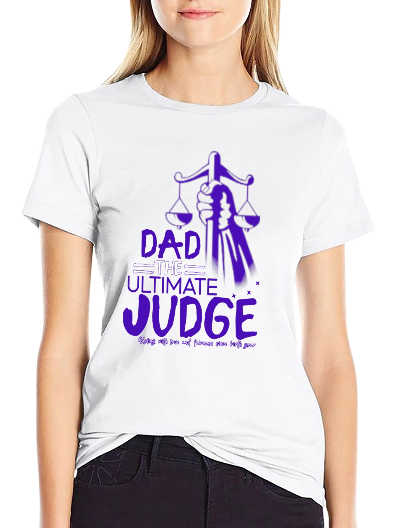 Dad The Ultimate Judge T-Shirt