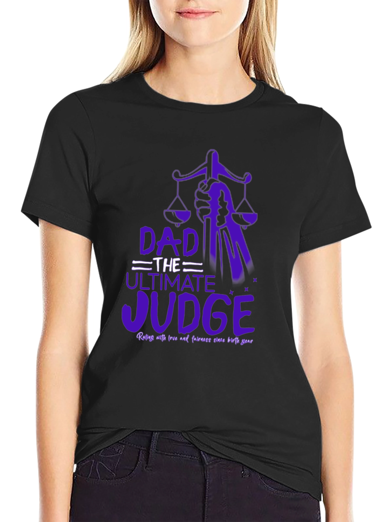 Dad The Ultimate Judge T-Shirt