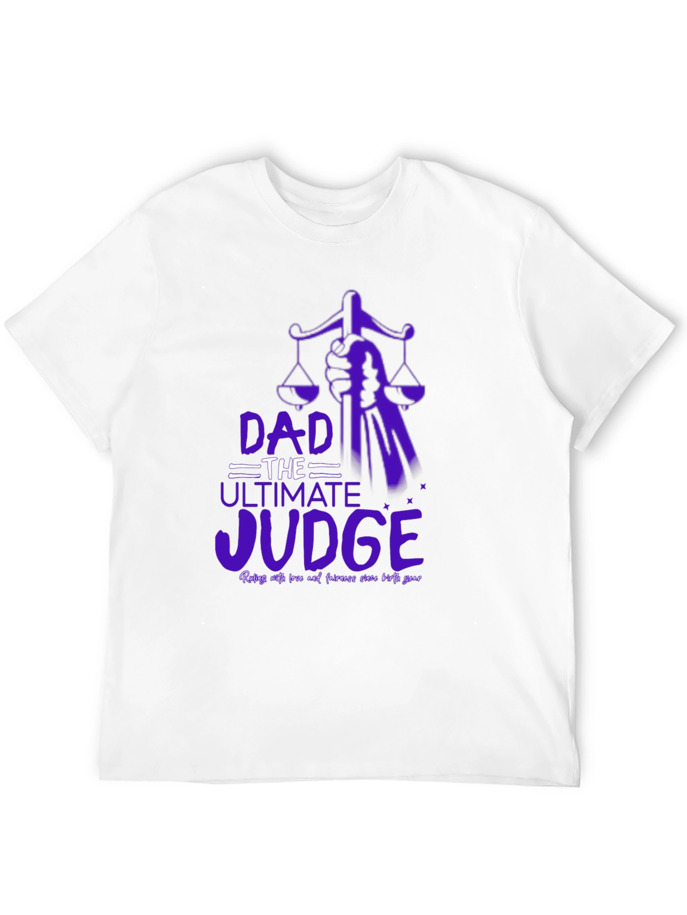 Dad The Ultimate Judge T-Shirt