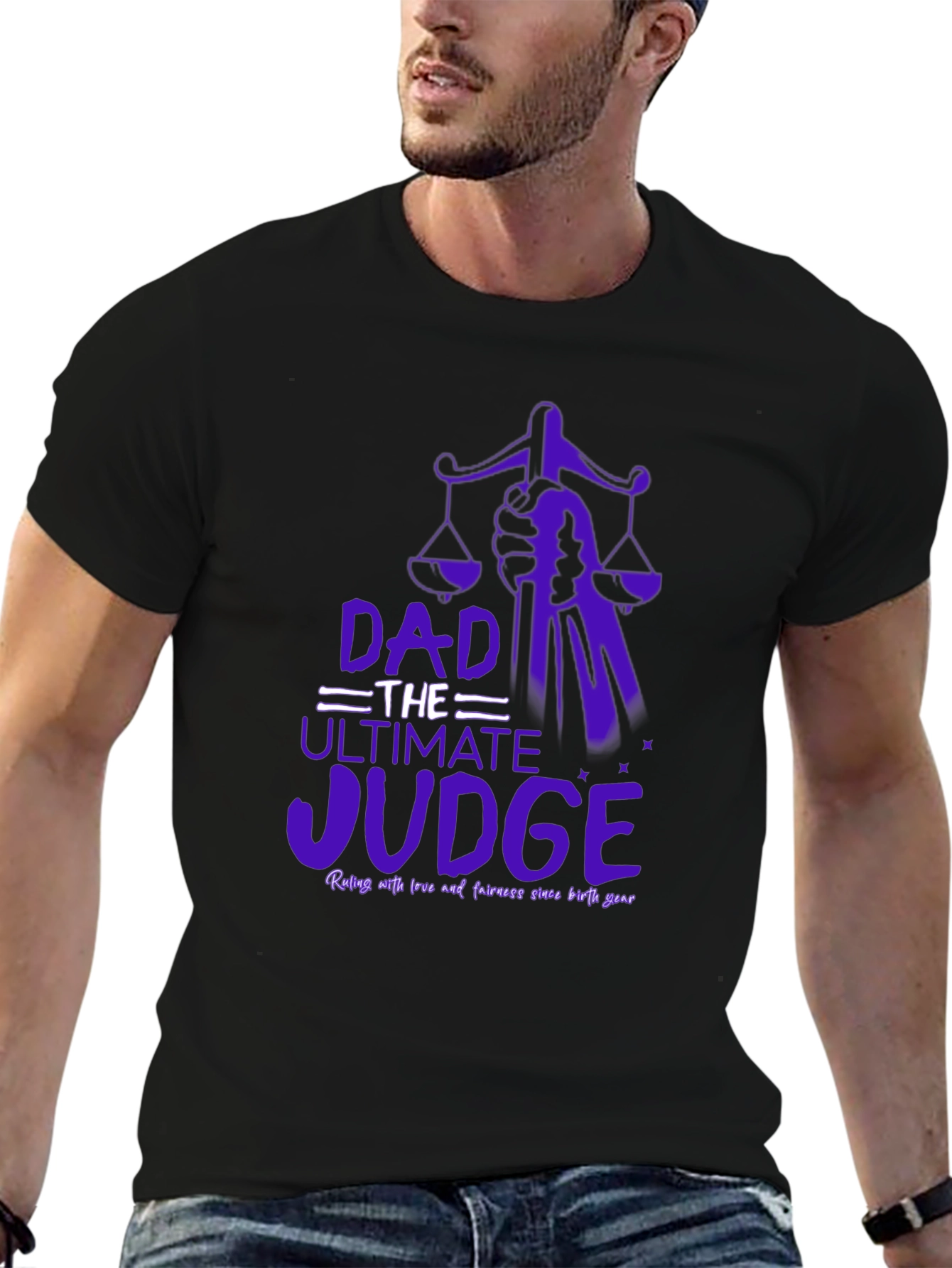 Dad The Ultimate Judge T-Shirt