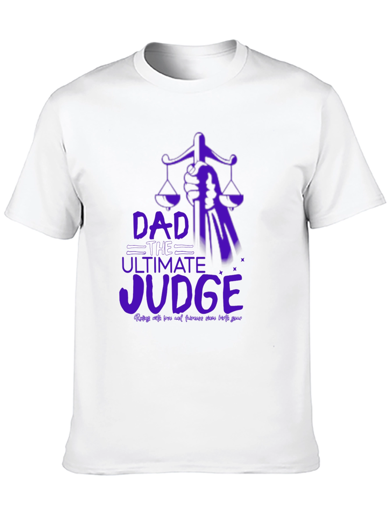 Dad The Ultimate Judge T-Shirt