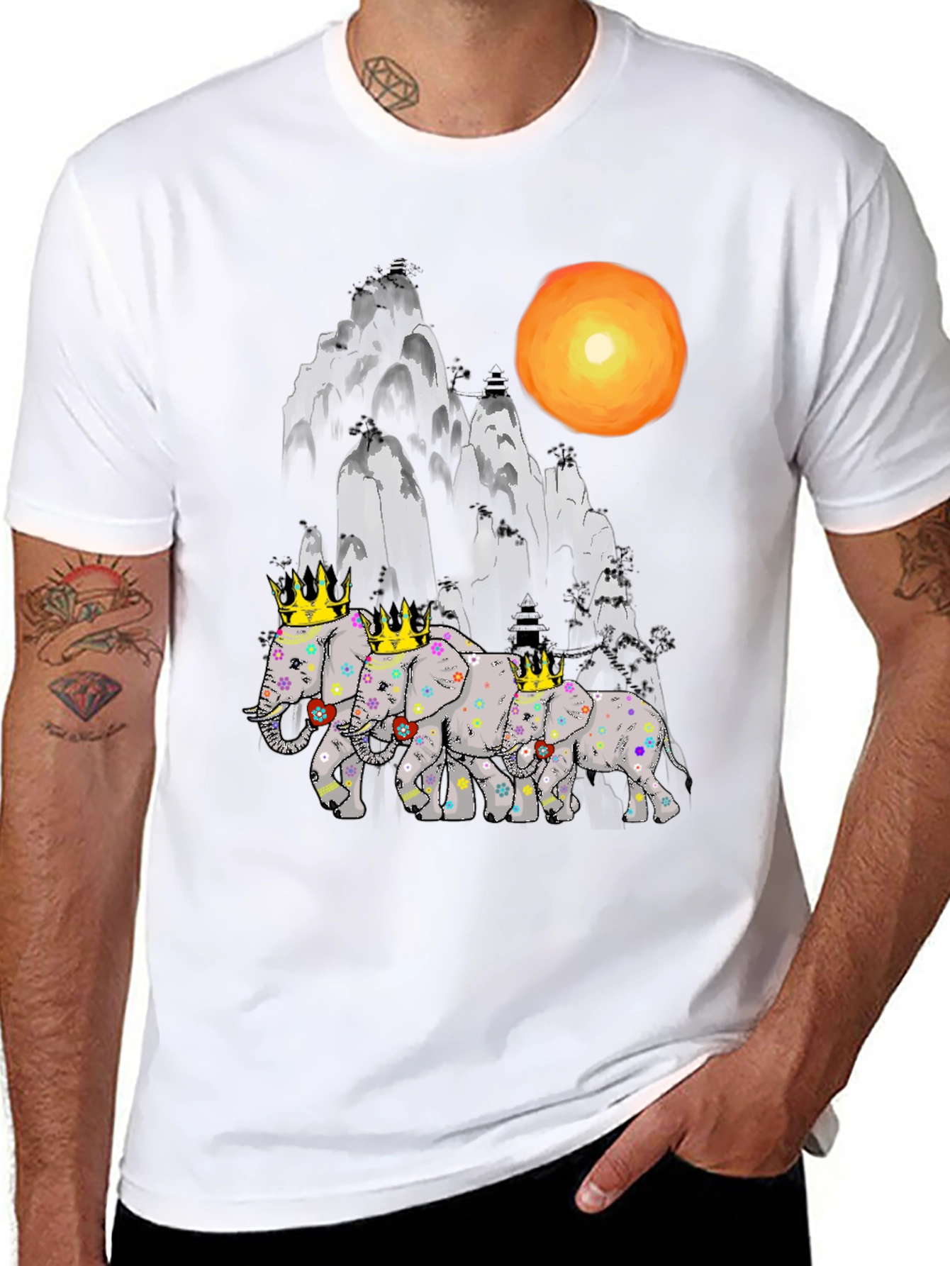 Elephant Family T-Shirt