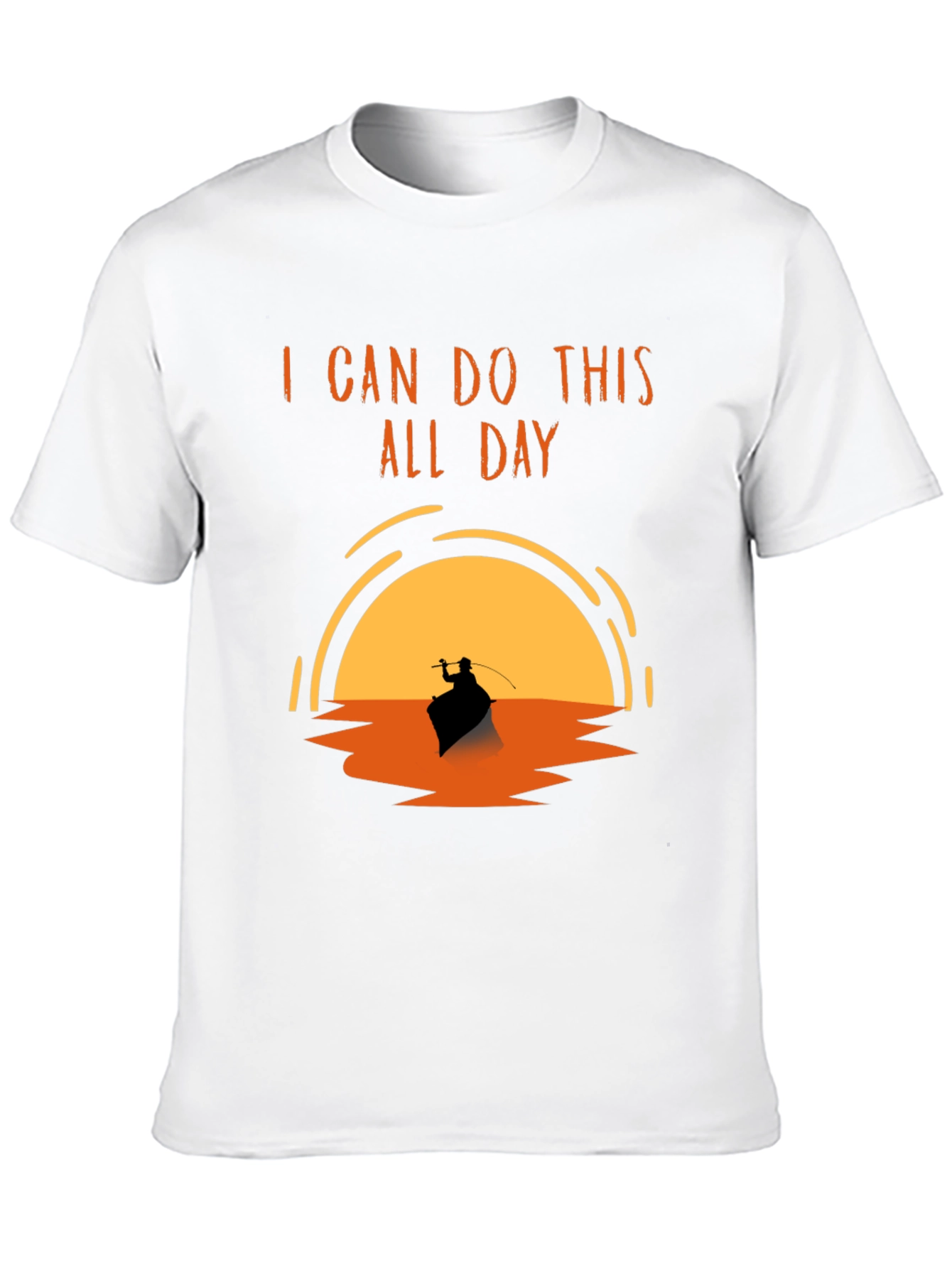 I Can Do This All Day Fishing T-Shirt