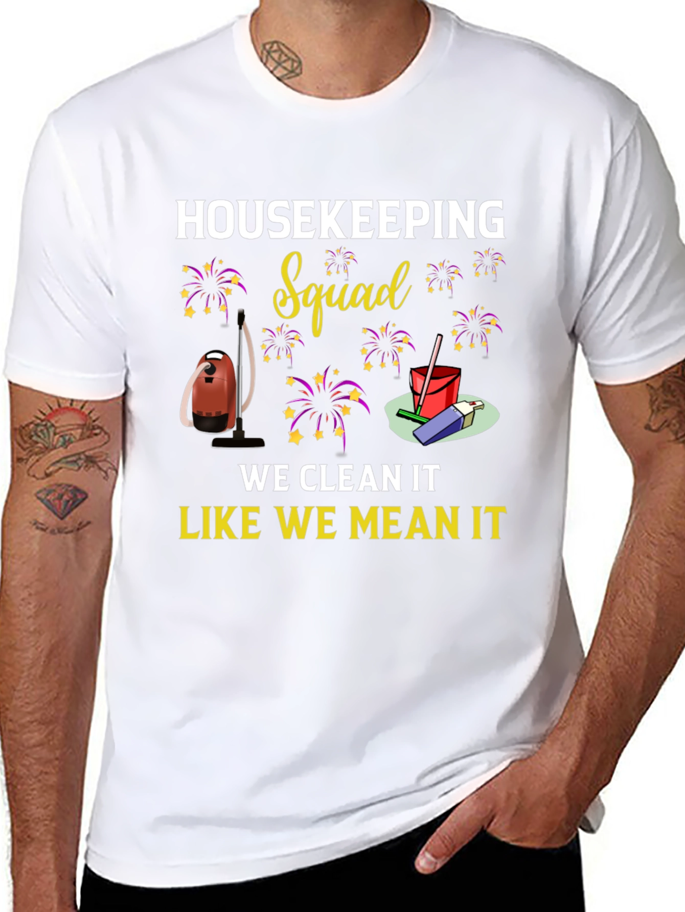 Housekeeping Squad Cleaning T-Shirt