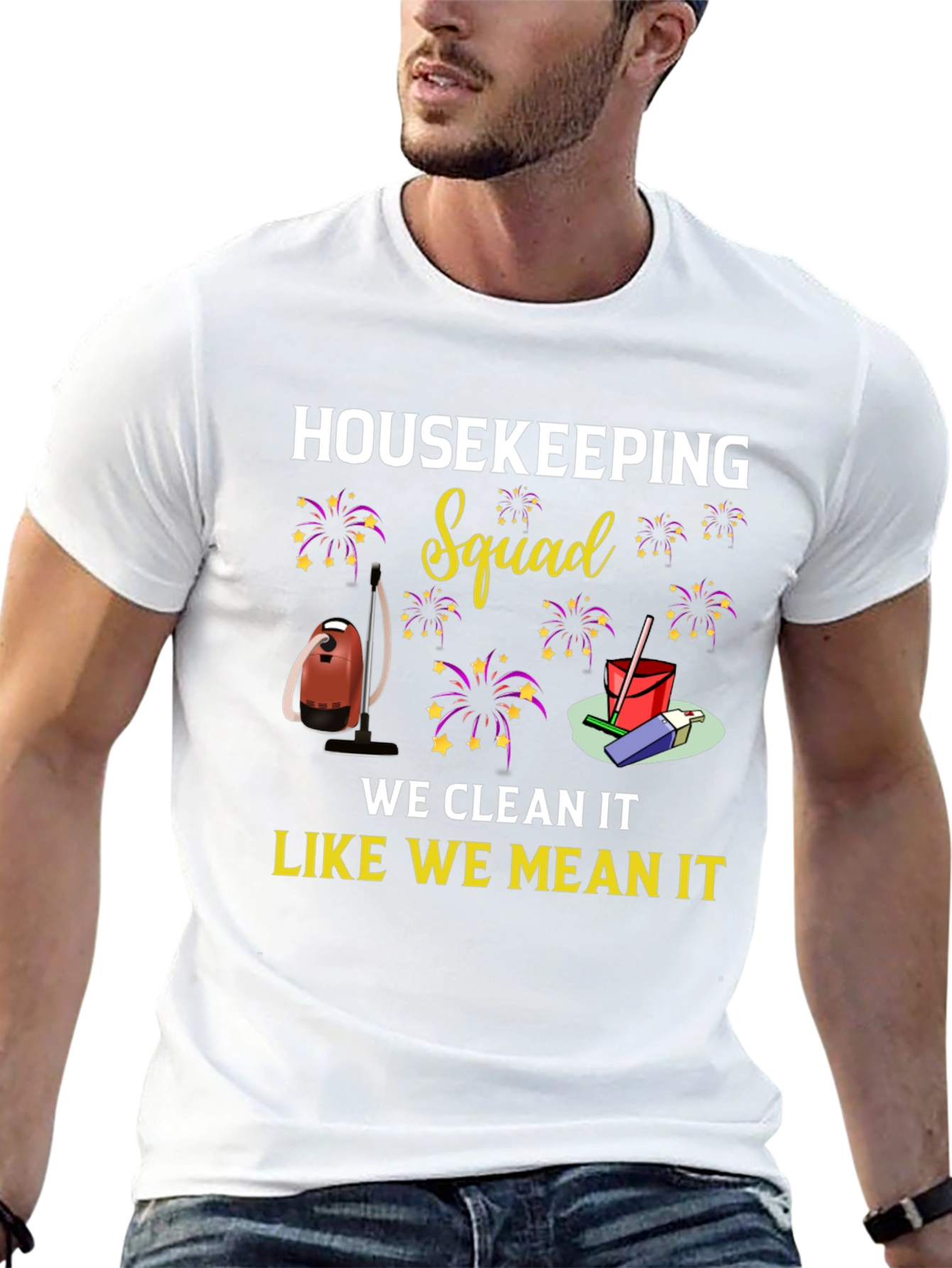 Housekeeping Squad Cleaning T-Shirt