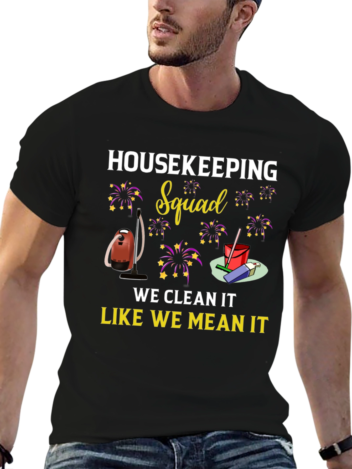 Housekeeping Squad Cleaning T-Shirt