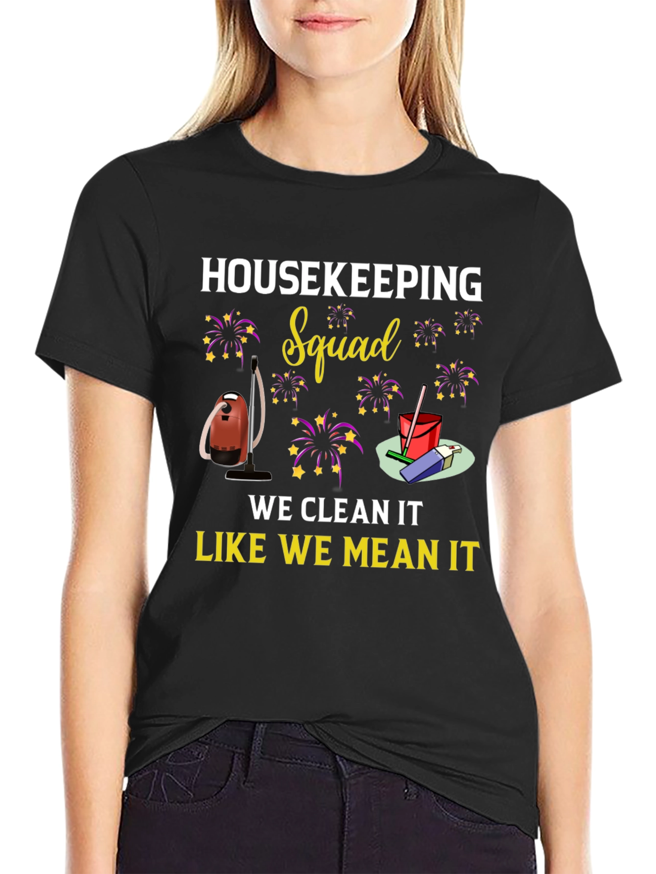 Housekeeping Squad Cleaning T-Shirt