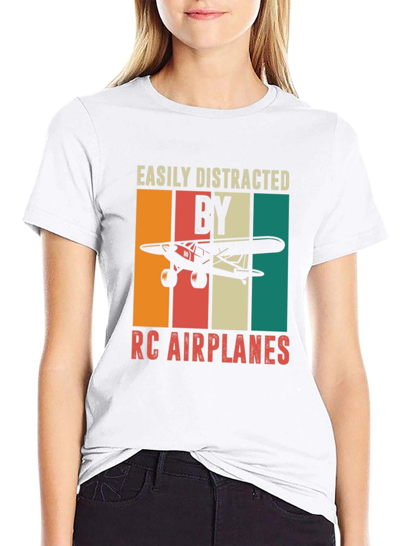 Easily Distracted by RC Airplanes T-Shirt