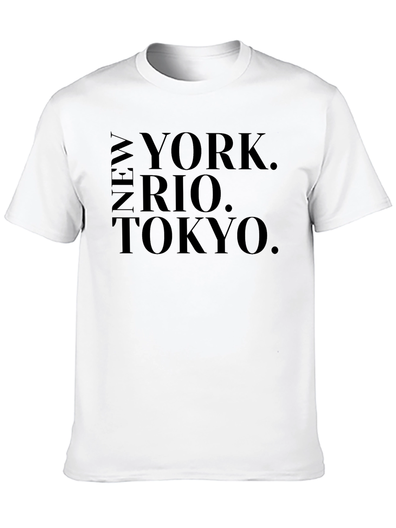 New York Rio Tokyo Graphic Tee