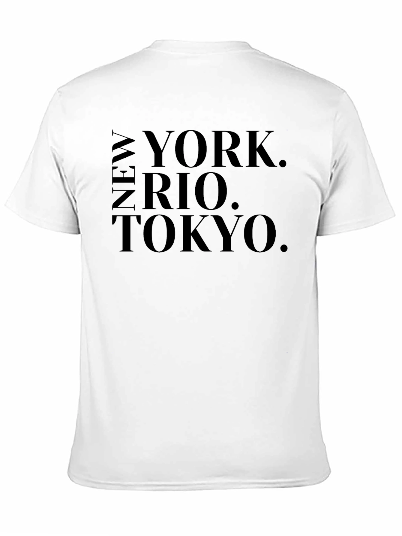 New York Rio Tokyo Graphic Tee