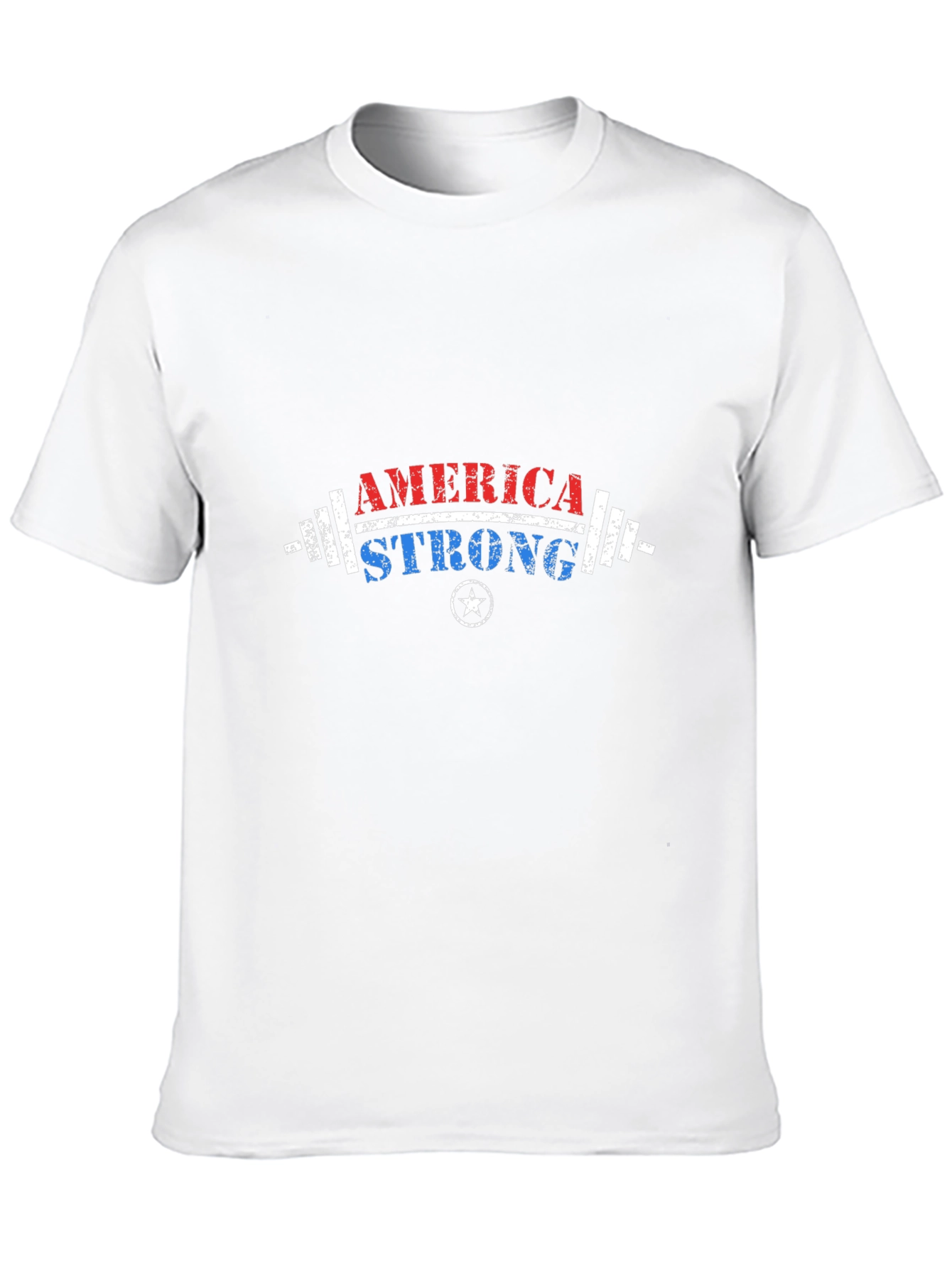 America Strong Patriotic Gym T-Shirt