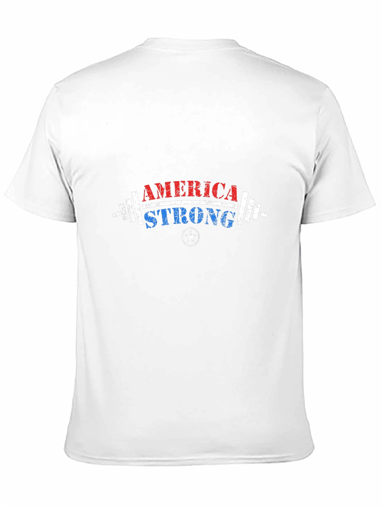 America Strong Patriotic Gym T-Shirt