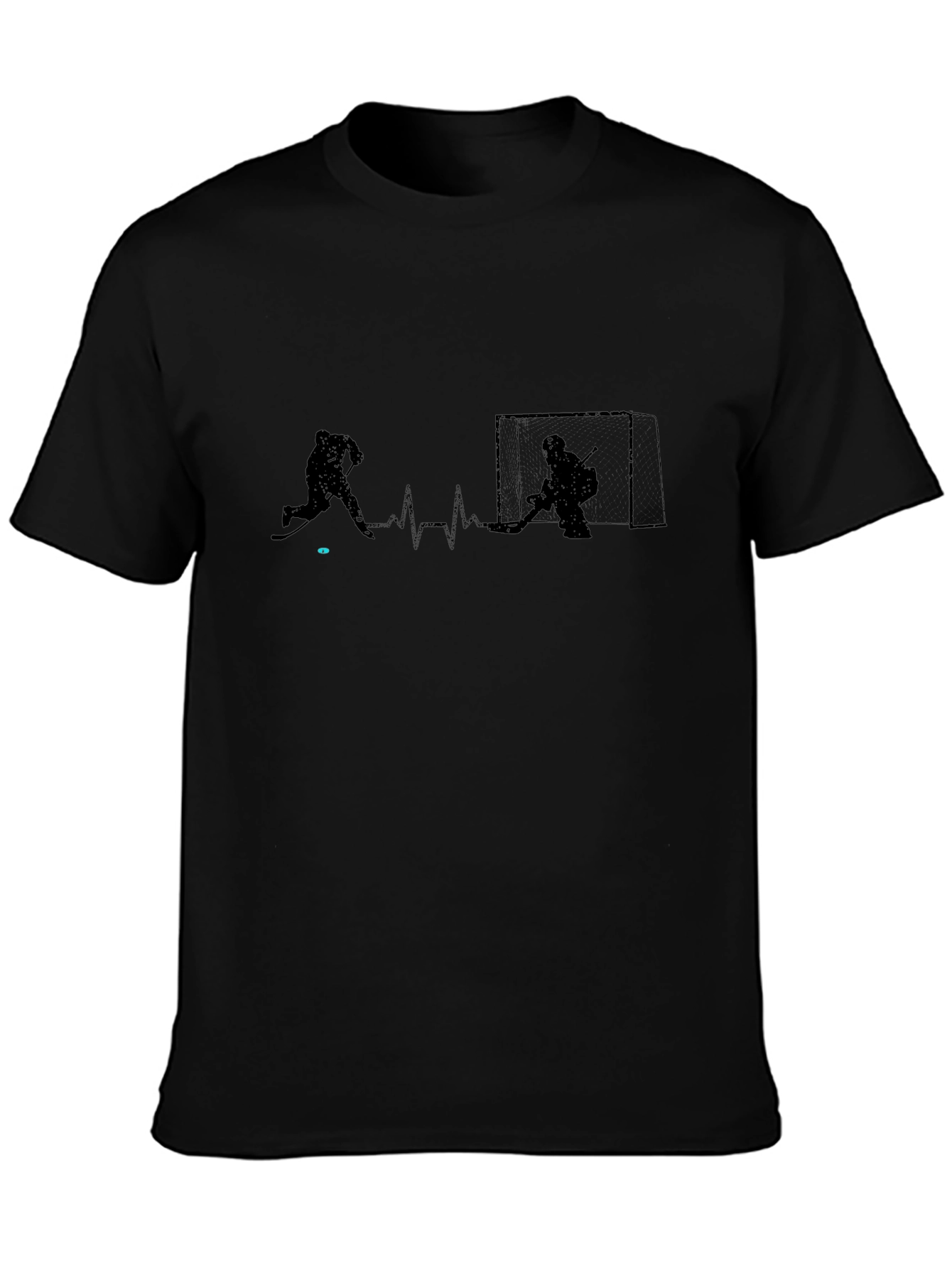 Hockey Heartbeat Graphic Tee - Passion on Display