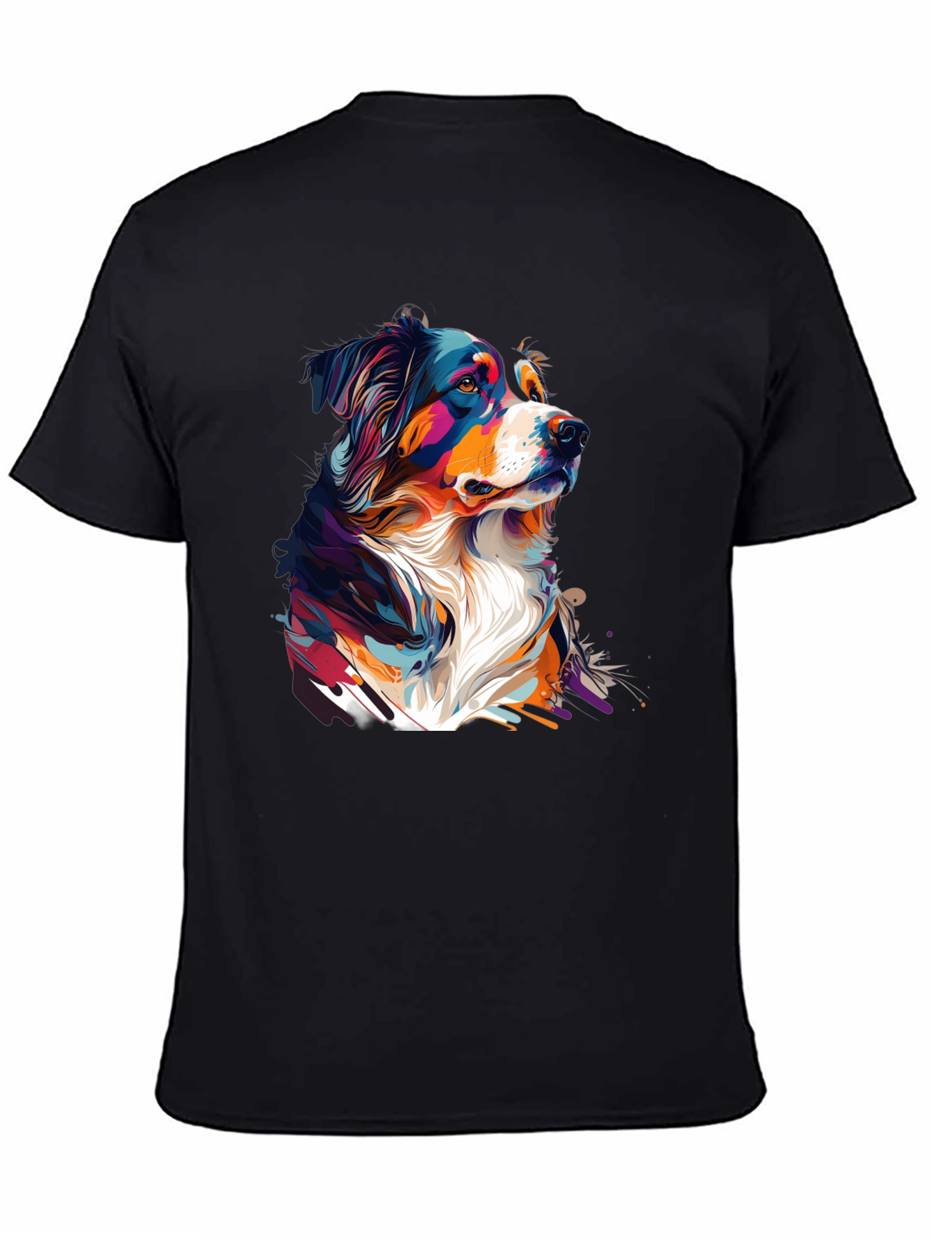 Vivid Australian Shepherd Graphic Tee
