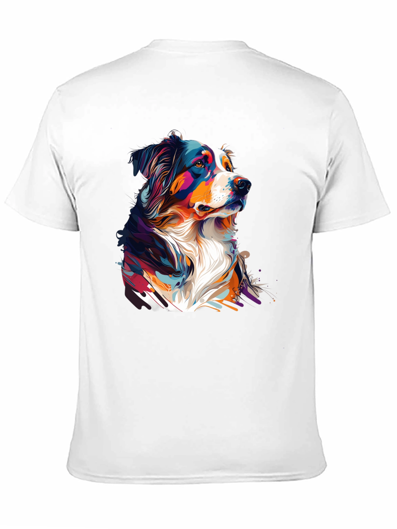 Vivid Australian Shepherd Graphic Tee