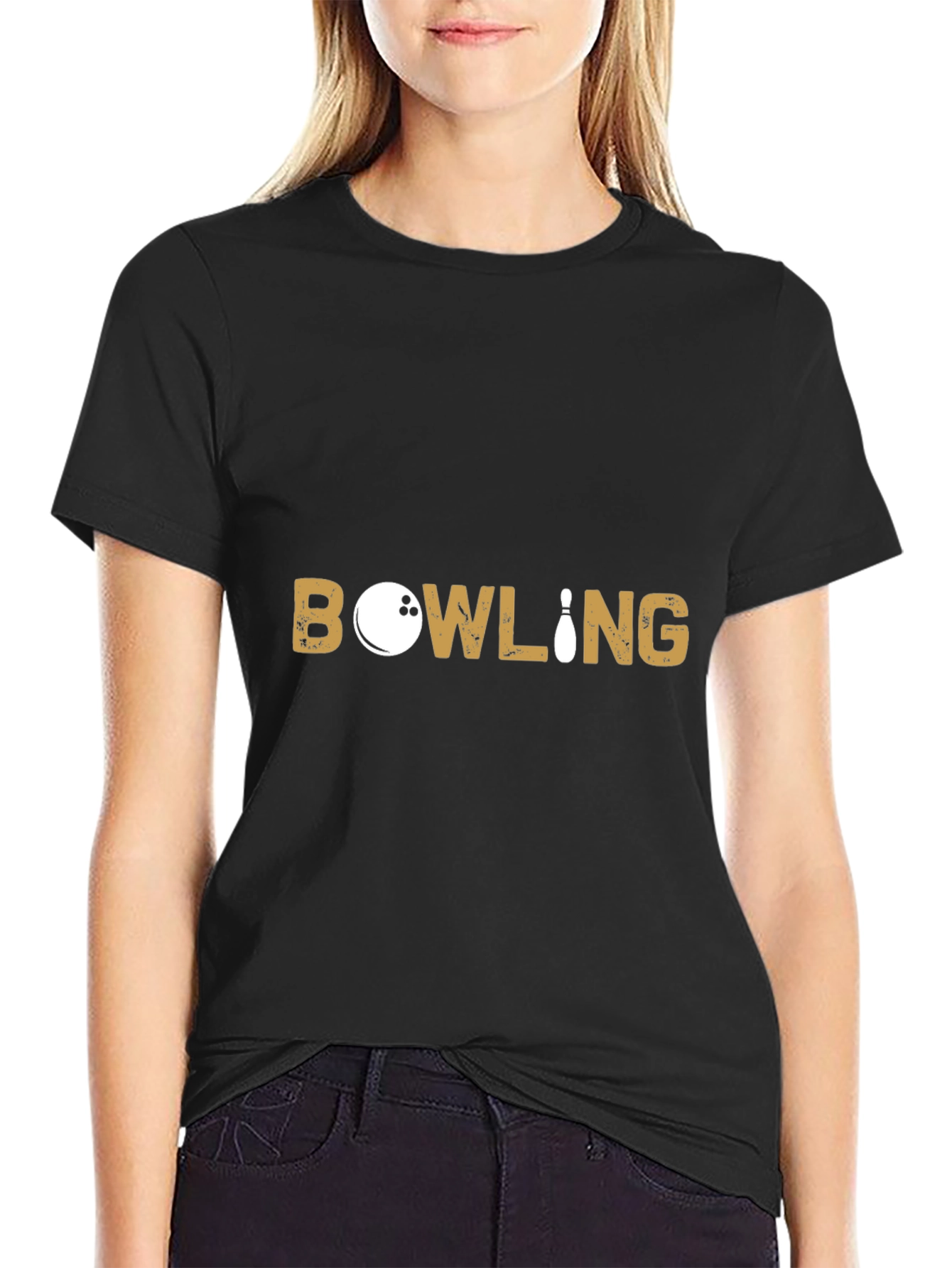 Bowling Graphic T-Shirt - Strike a Style!