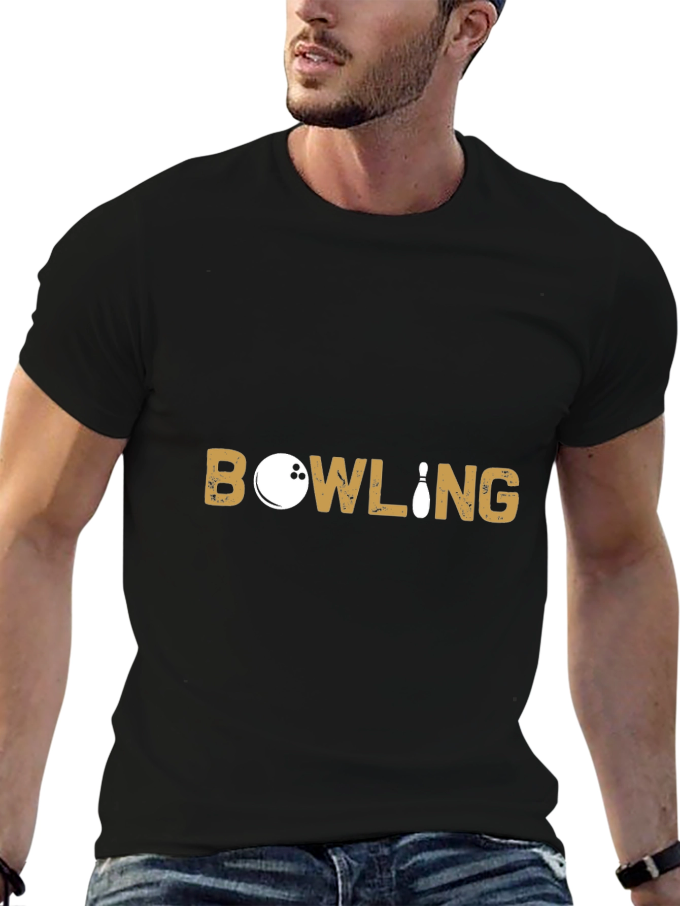 Bowling Graphic T-Shirt - Strike a Style!
