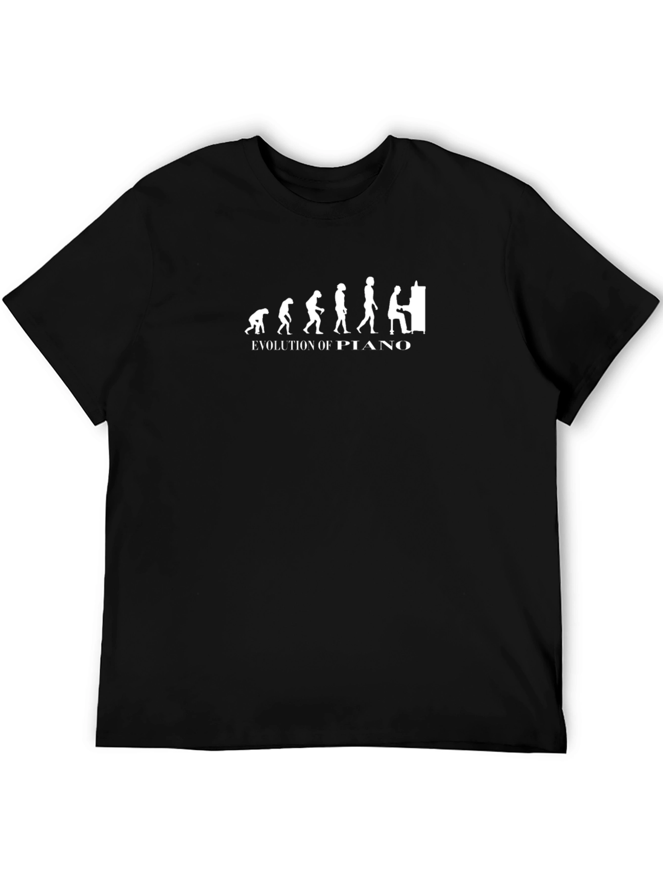 Evolution of Piano Black T-Shirt