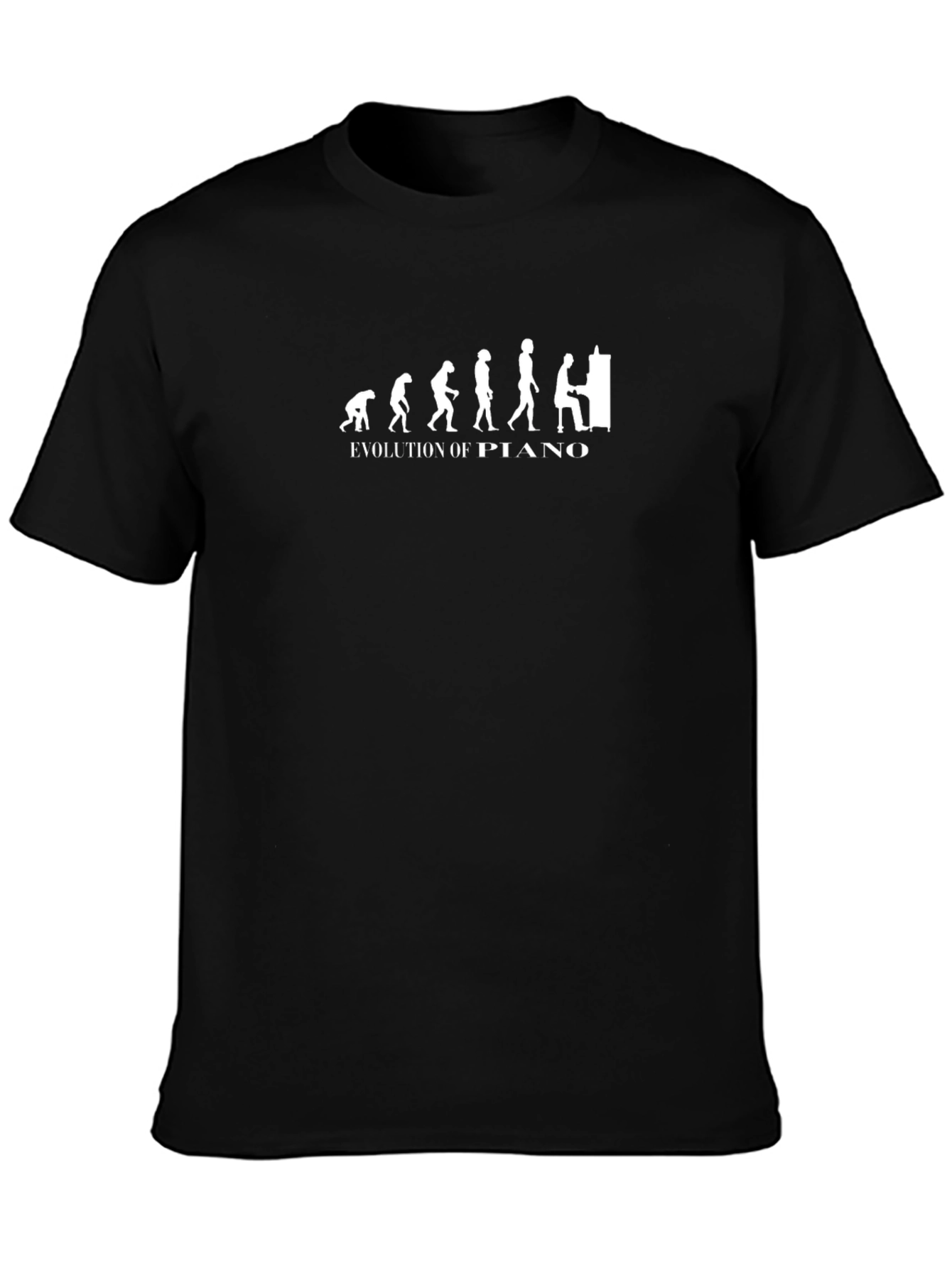 Evolution of Piano Black T-Shirt