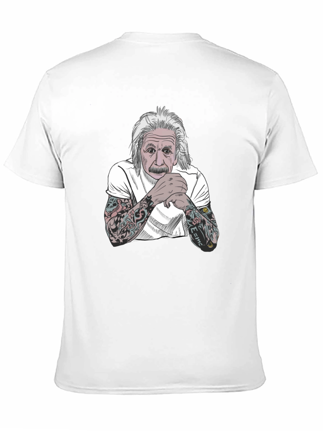 Einstein Tattoo T-Shirt - Black