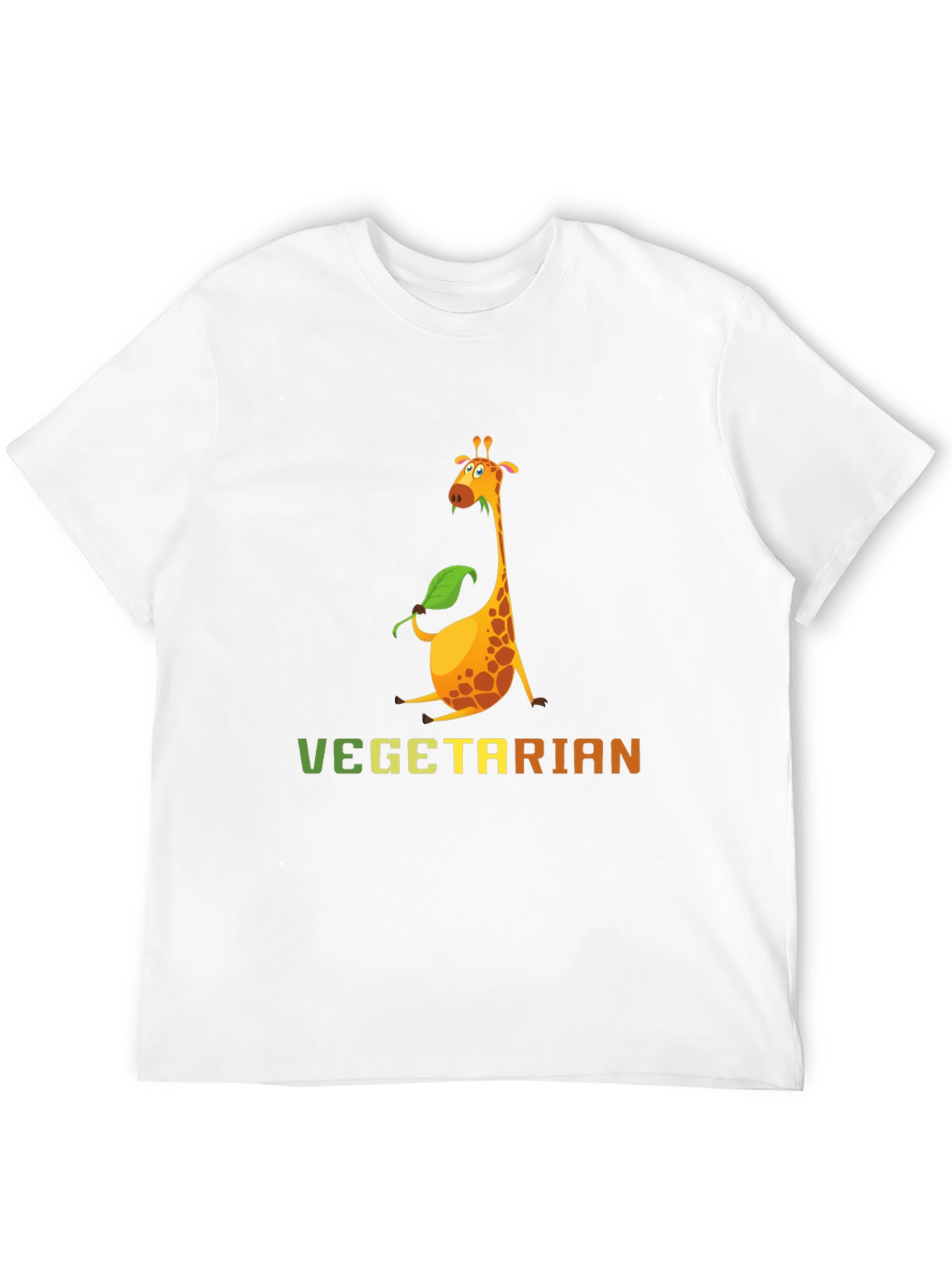Vegetarian Giraffe Graphic T-Shirt - Unisex