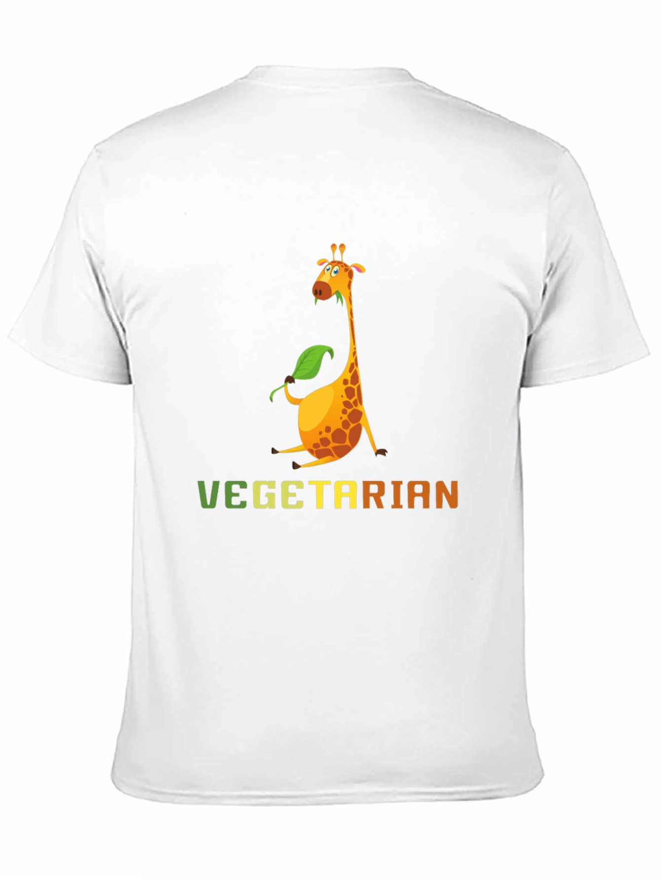 Vegetarian Giraffe Graphic T-Shirt - Unisex