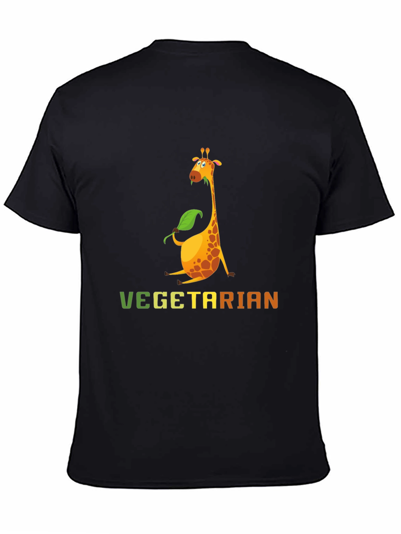 Vegetarian Giraffe Graphic T-Shirt - Unisex