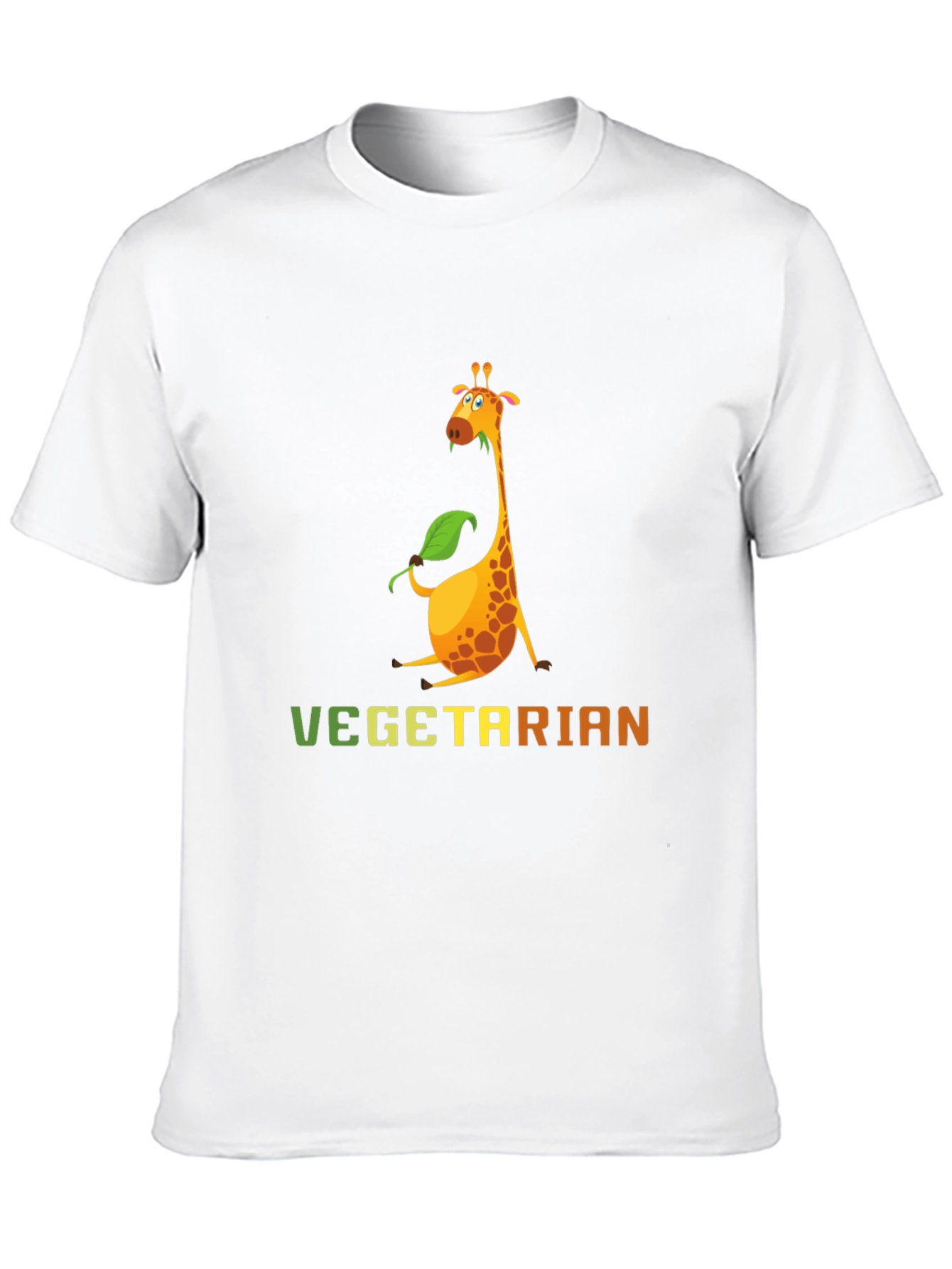 Vegetarian Giraffe Graphic T-Shirt - Unisex