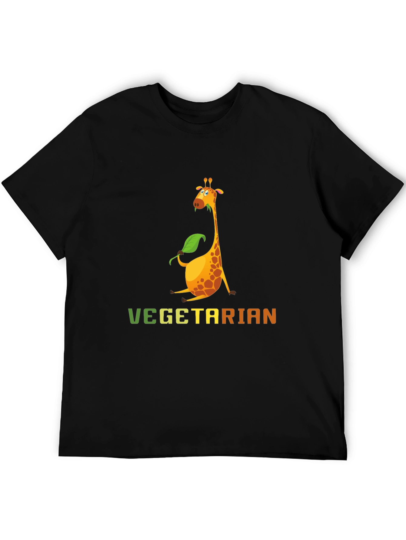 Vegetarian Giraffe Graphic T-Shirt - Unisex