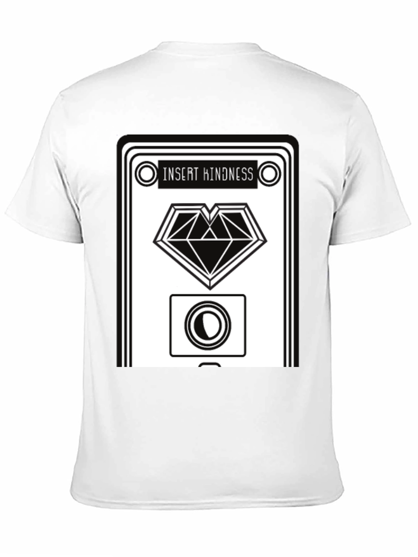 Insert Kindness Black Graphic Tee