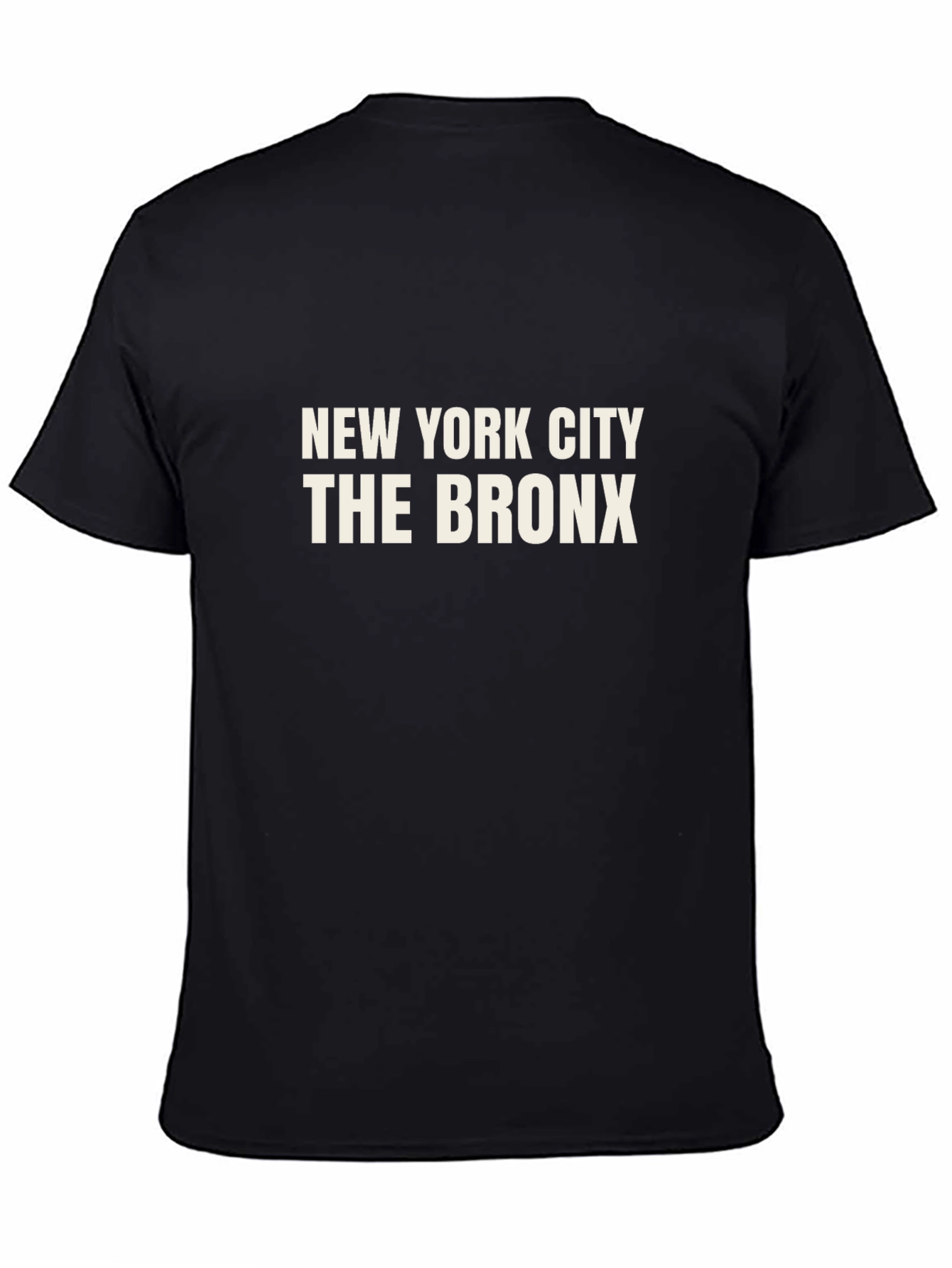 New York City The Bronx Black T-Shirt