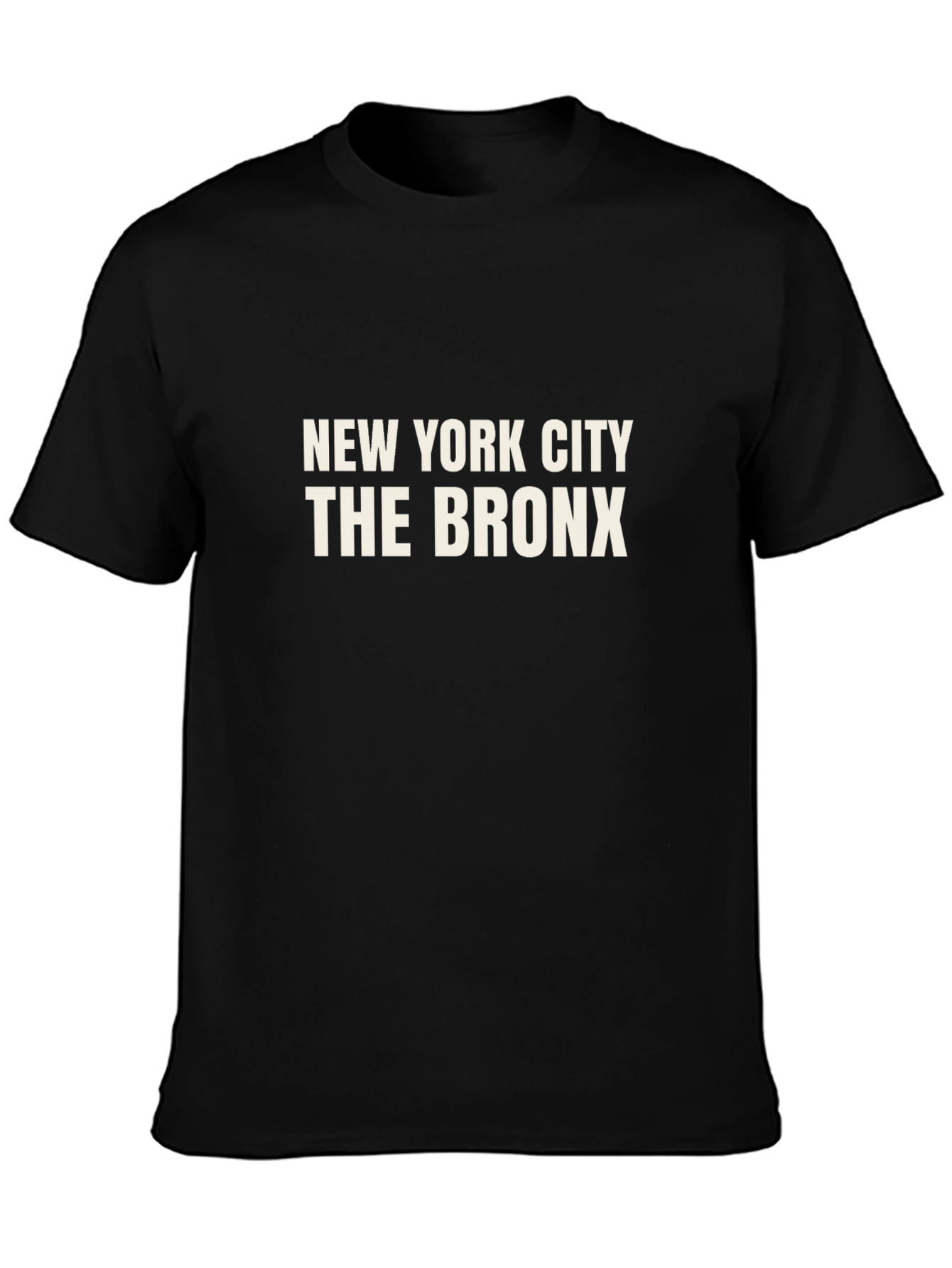 New York City The Bronx Black T-Shirt