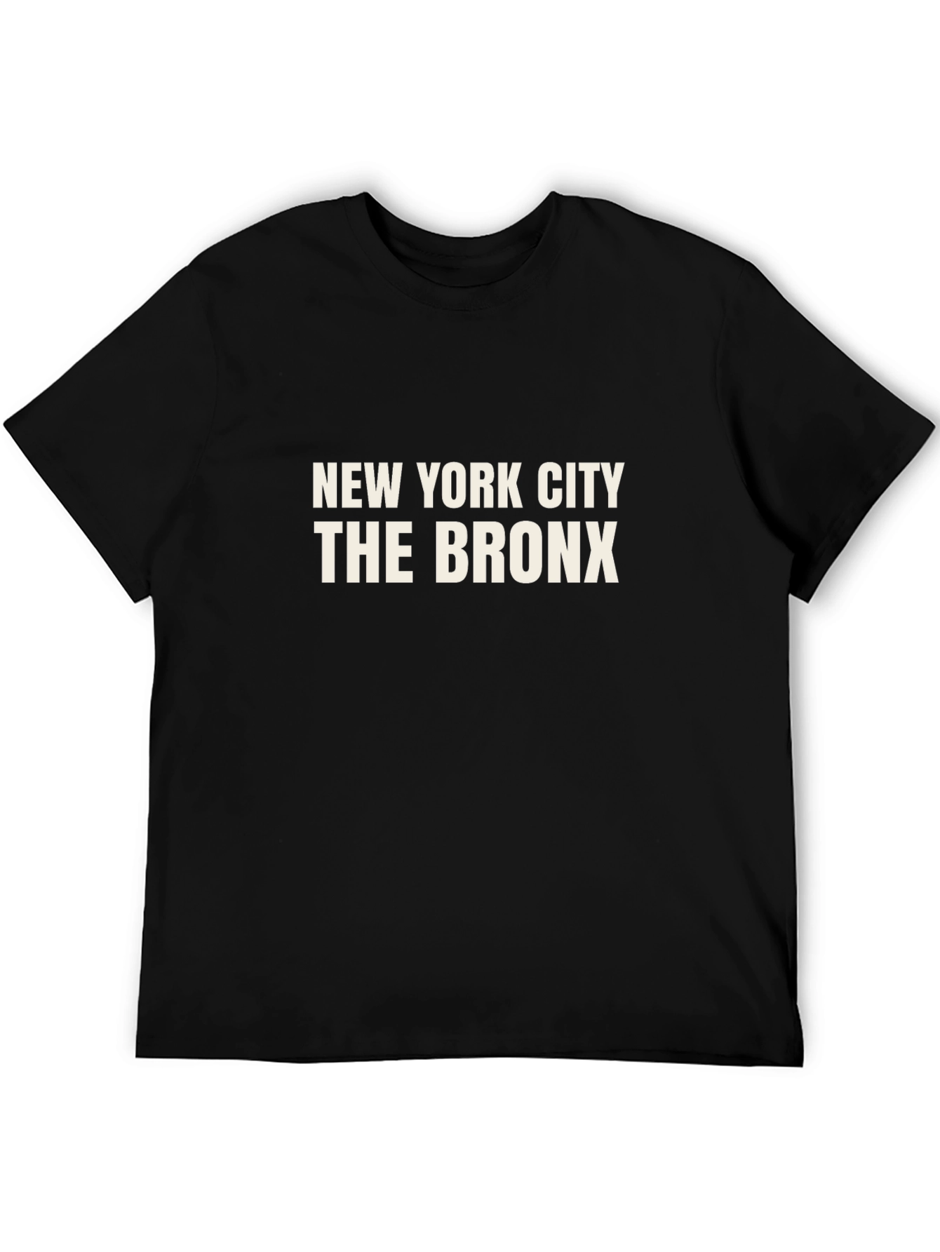 New York City The Bronx Black T-Shirt
