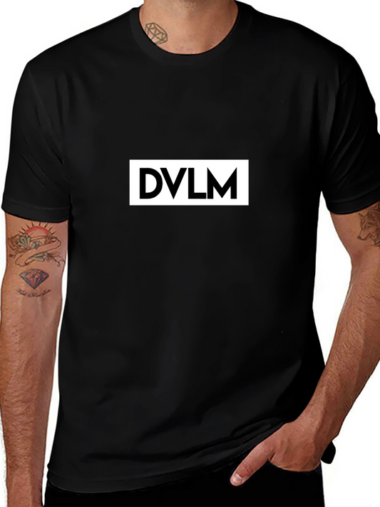 DVLM Graphic T-Shirt - Modern Black Tee
