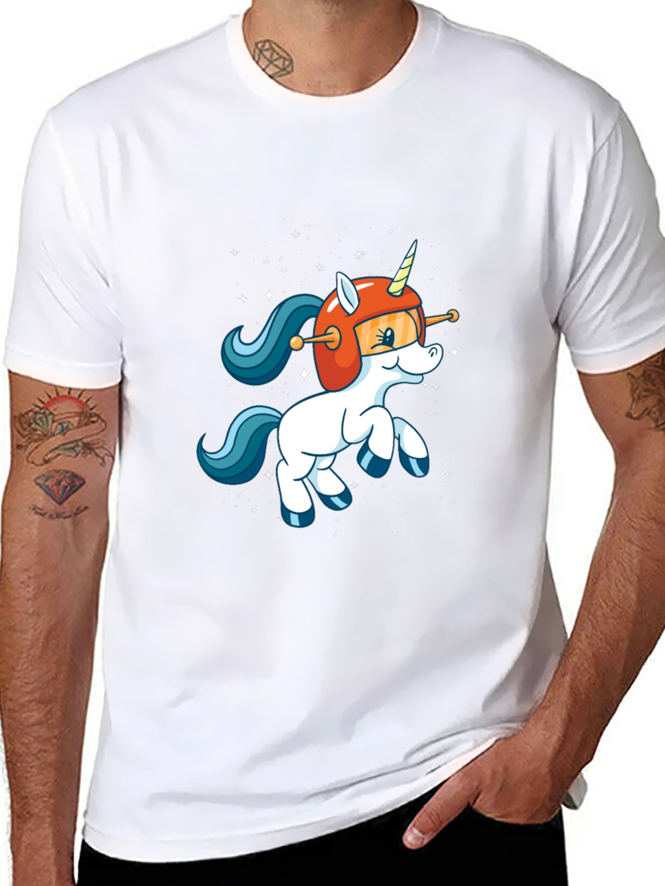 Unicorn Astronaut Graphic Tee