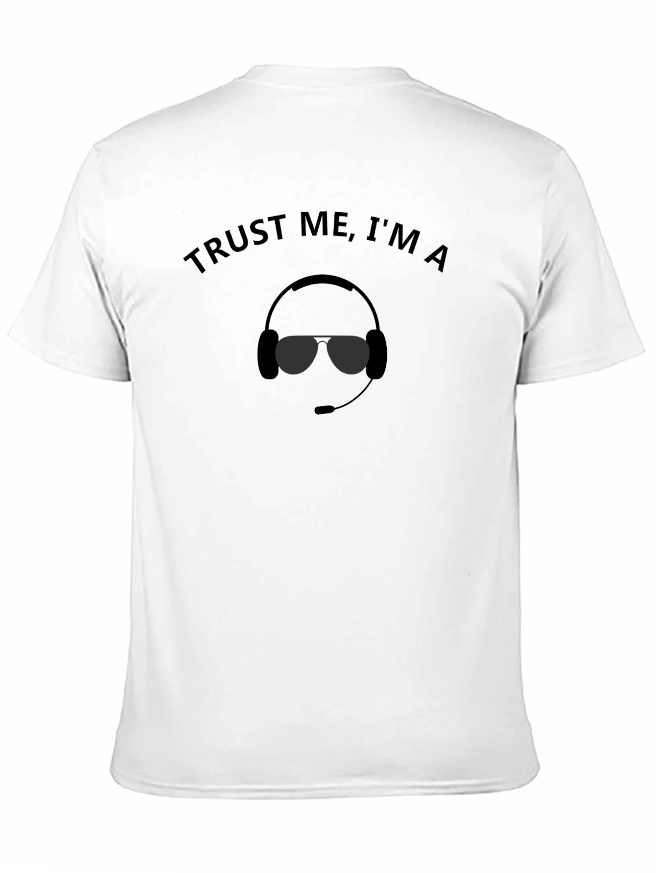 Trust Me Im A Gamer Black Graphic Tee