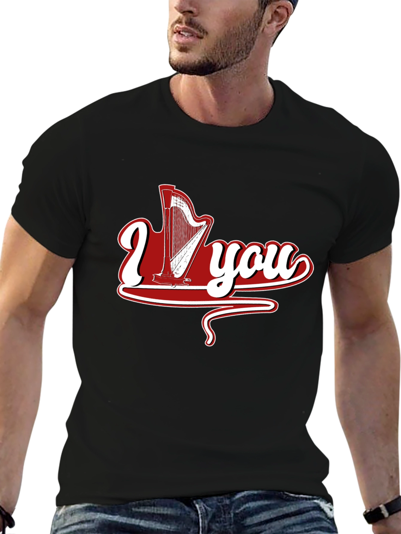Harp Music Lover T-Shirt