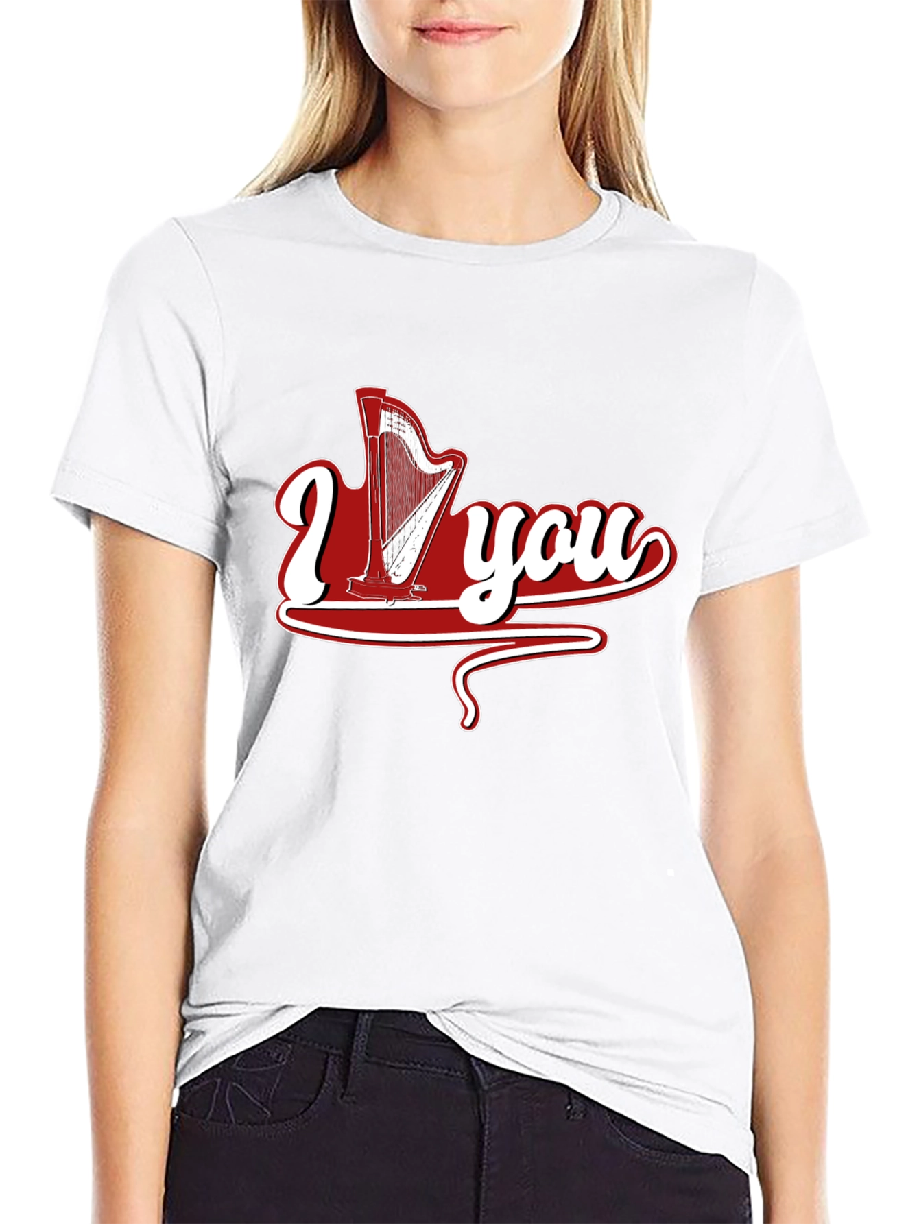 Harp Music Lover T-Shirt