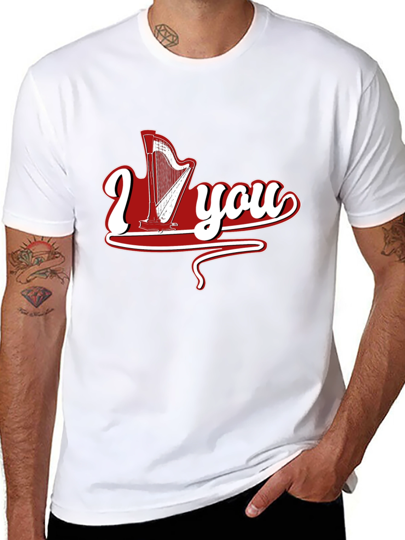 Harp Music Lover T-Shirt