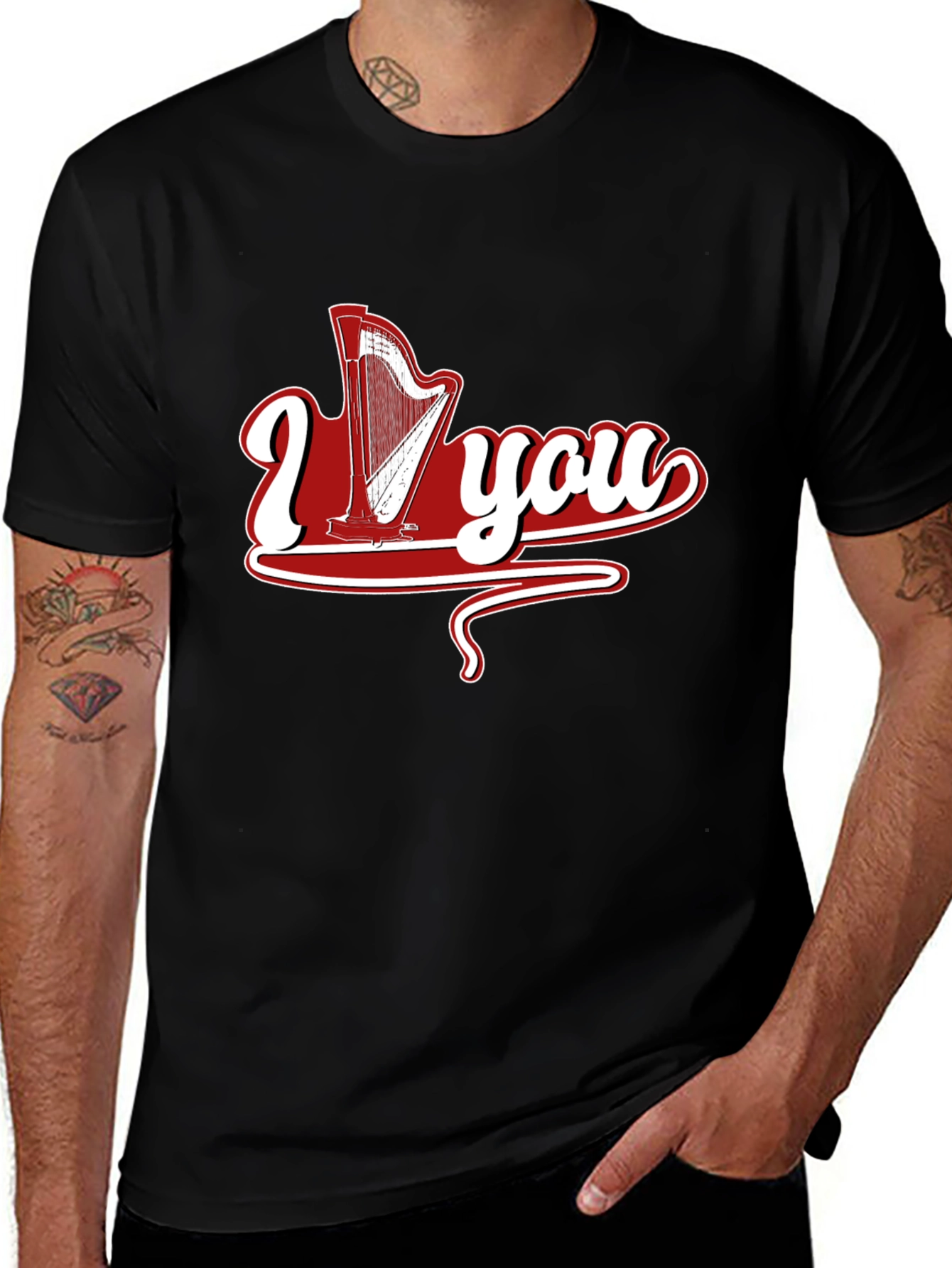 Harp Music Lover T-Shirt
