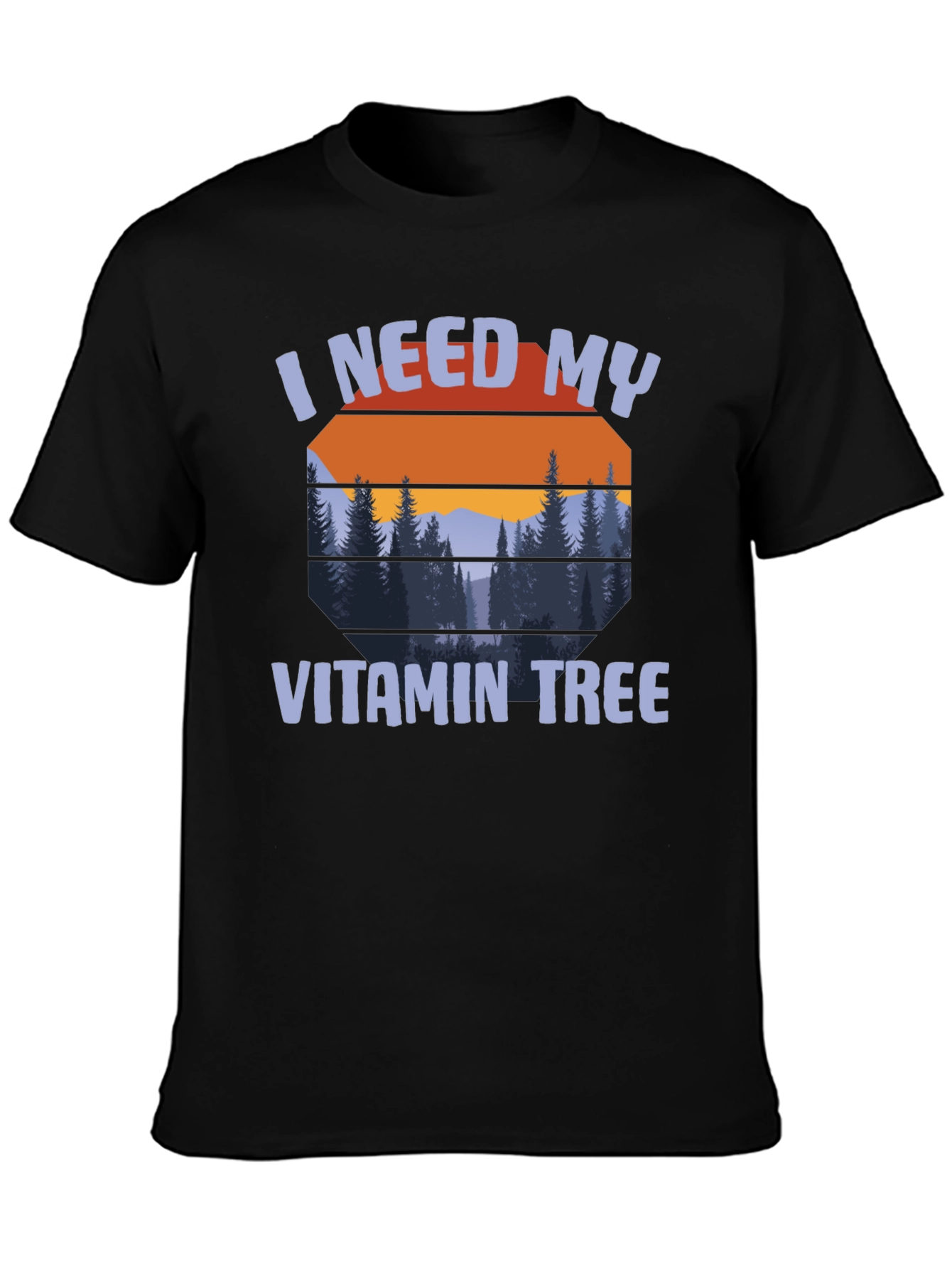 I Need My Vitamin Tree Graphic T-Shirt