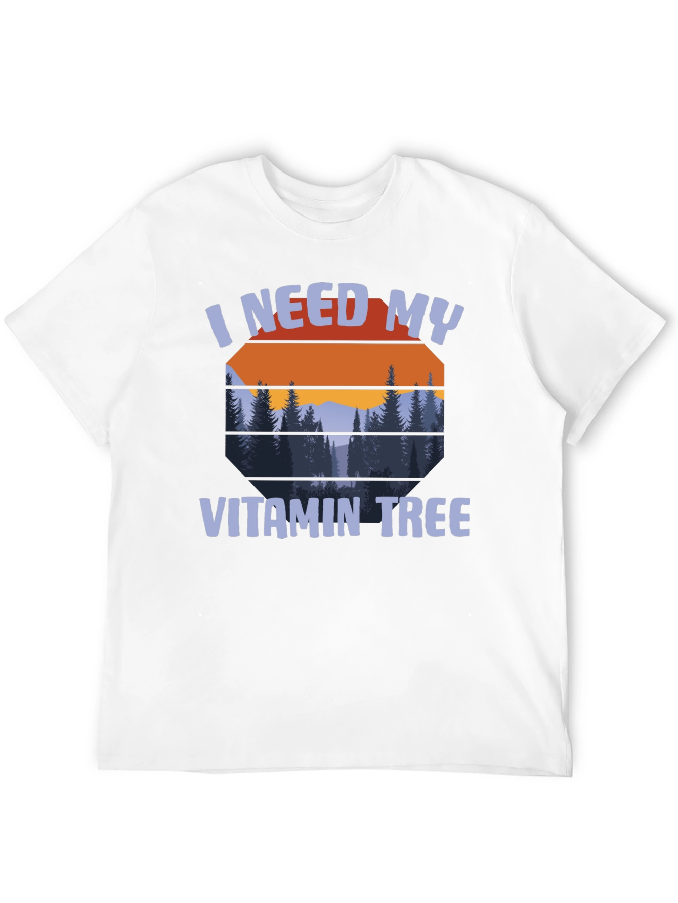 I Need My Vitamin Tree Graphic T-Shirt
