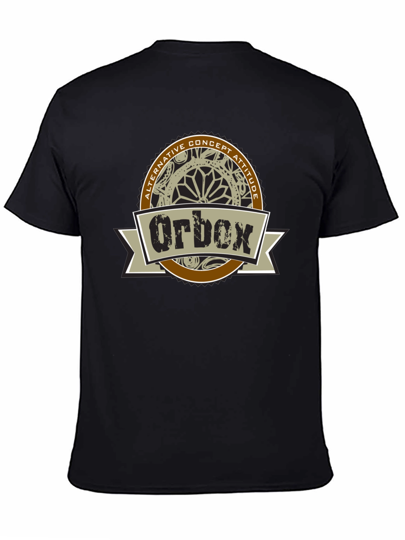 Orbex Alternative Concept Attitude Black T-Shirt